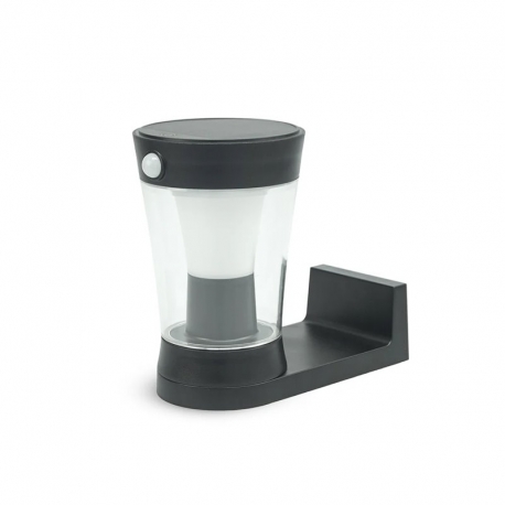 Aplique led solar hercules con detector de movimiento