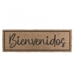 Felpudo 25x75 antides. bienvenidos 