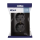 Doble base enchufe con tt simon s10 negro f1091459038
