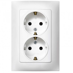 Doble base enchufe con tt simon s10 blanco f1091459030