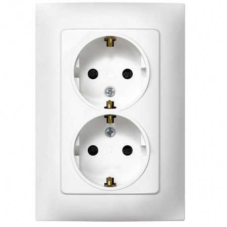 Doble base enchufe con tt simon s10 blanco f1091459030