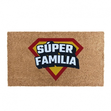 FELPUDO 40X70 ANTIDES. SUPER FAMILIA