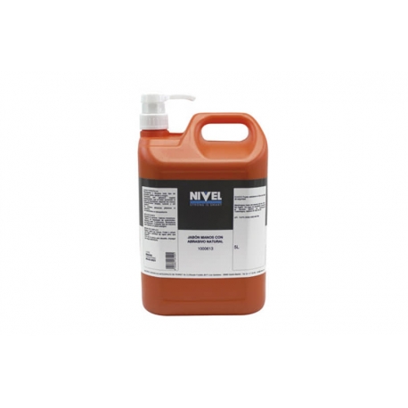 JABON MANOS CON ABRASIVO NATURAL 5 L CON DOSIFICADOR
