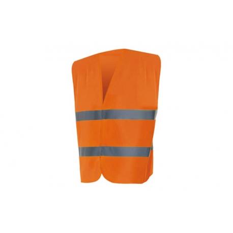 Chaleco alta visibilidad naranja talla xl