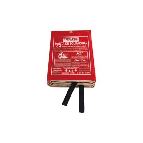 Manta ignifuga proteccion soldadura 2 x 2 m