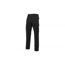 PANTALON POLIESTER ALGODON 240 GR NEGRO TALLA 46