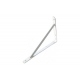 Escuadra soporte reforzada modelo 9 blanco 300 x 225 mm