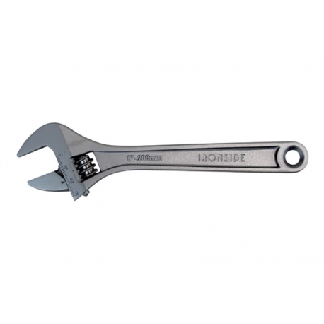Llave ajustable ironside 8 200 mm apertura 30 mm