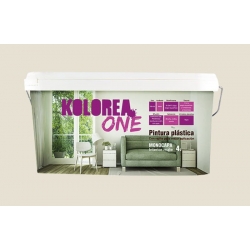 Pintura plastica kolorea interior monocapa one 4l lino