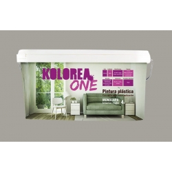 Pintura plastica kolorea interior monocapa one 4l gris pizarra