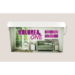 Pintura plastica kolorea interior monocapa one 4l beige calido