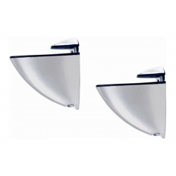 Soporte estante junior clip blanco 2uds 12+12kg