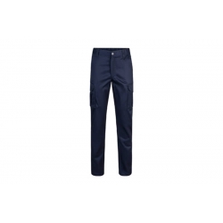 Pantalon poliester velilla algodon 240 gr azul navy talla 48