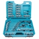 Set de herramienta makita manual+puntas+vasos 221pcs e-10883