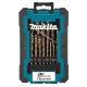 Juego de brocas makita metal hss-co 19pcs d-67561