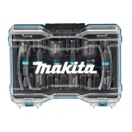 Juego de llaves impacto makita negro 6uds e-15768