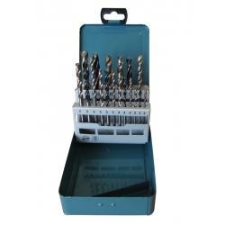 Set brocas metal madera piedra 18pcs makita d-46202