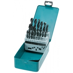 Estuche brocas de metal hss-r 25pcs d-54097