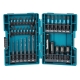 Estuche brocas y puntas de impacto negro 33 piezas makita b-66896