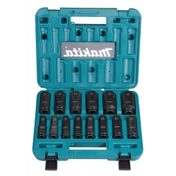 Estuche de llaves de vaso 1/2 14pcs makita e-16586