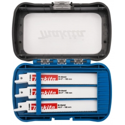 Estuche sierras de sable metal 30 uds makita p-81290