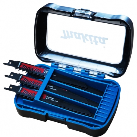 ESTUCHE SIERRAS DE SABLE MADERA 27UDS MAKITA P-81278