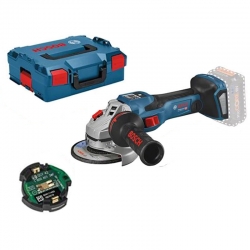MINIAMOLADORA BOSCH BITURBO BATERIA GWS 18V-15 SC 125MM + MALETIN