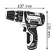 TALADRO A BATERIA BOSCH PERCUTOR GSB 12V-15 + GBA 12V 2AH + GBA 12V 4AH + GAL 12V-20 + ACCESORIOS