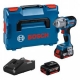 ATORNILLADOR A BATERIA BOSCH GDS18V-450HC + 2x5.0Ah;GAL18V-40 + LB