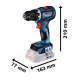ATORNILLADOR A BATERIA BOSCH GSR 18V-90 C CAJA CARTON