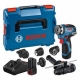 Atornillador a bateria bosch gsr12v35fc + gfa12h + fullset + 2x3ah + gal + lb