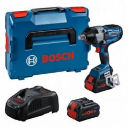 Atornillador de impacto a bateria bosch gds 18v-1600 hc+2xpc18v 8.0ah+gal+como+l