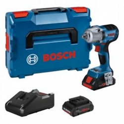 ATORNILLADOR DE IMPACTO A BATERIA BOSCH GDS18V-450HC + 2xPC4.0Ah + GAL + CoMo LB
