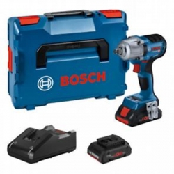ATORNILLADOR DE IMPACTO A BATERIA BOSCH GDS 18V-450PC+2X5,0Ah+GAL18V-40+LB
