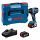 ATORNILLADOR/LLAVE DE IMPACTO A BATERIA BOSCH GDS 18V-750 C. 2 bat. 5,0 Ah. L-BOXX