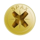 Tornillo spax 2,5x10 cabeza plana pozi bricomatado caja 1000 uni