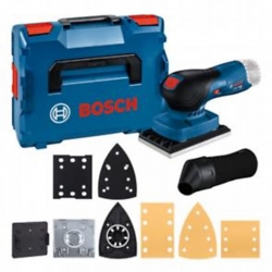 LIJADORA ORBITAL A BATERIA BOSCH GSS 12V-13 EQUIPADA