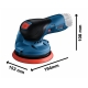 Lijadora excentrica a bateria bosch gex 12v-125 professional