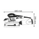 LIJADORA ORBITAL BOSCH GSS 280 AVE 350W