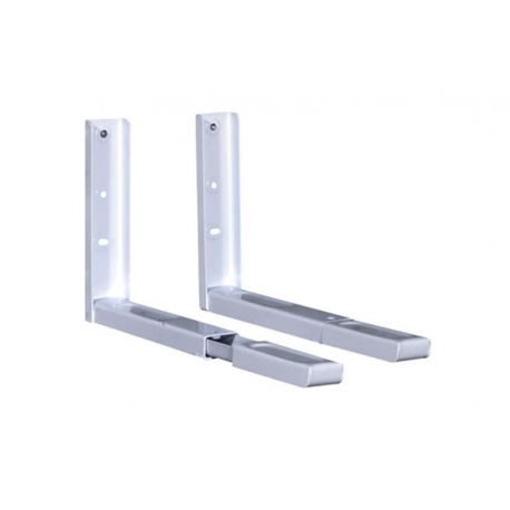 Soporte microondas extensible 40kg blanco