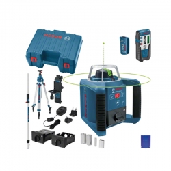 NIVEL LASER GIRATORIO BOSCH GRL 300 HVG + MALETIN + BT 300 HD + GR 240 + LR 1G + RC1 + WM 4 + NIMH + ACCESORIOS