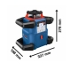 NIVEL LASER GIRATORIO BOSCH GRL 600 CHV + MALETIN + PROCORE18V 4AH + GAL 18V-40 + LR 60 + RC 6 + ACCESORIOS