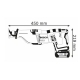 SIERRA SABLE BATERIA BOSCH GSA 18 V-LI + L-BOXX 238 + BANDEJA + HOJA DE SIERRA SABLE