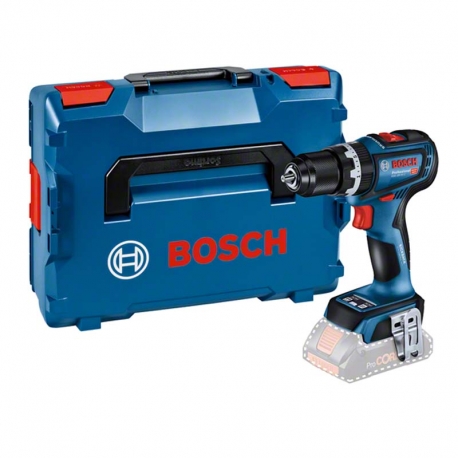 Taladro bateria bosch percutor gsb 18v-90 c professional + l-boxx 136