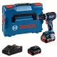 Taladro bateria bosch percutor gsb 18v-90 c professional l-boxx + bandeja boxx + 2 baterias 4ah + cargador gal 18v-40