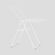 TENDEDERO PLEGABLE BRABANTIA CON ALAS BLANCO