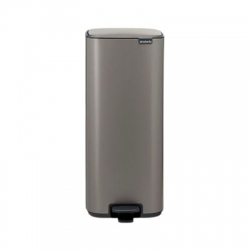 Cubo de basura brabantia bo pedal 30 l platinum