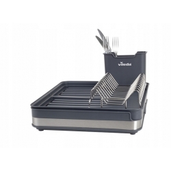 Escurreplatos extensible vileda con soporte para cubiertos
