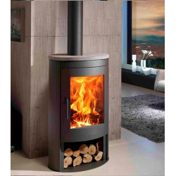Estufa de leña panadero oval-1-stone ecodesign