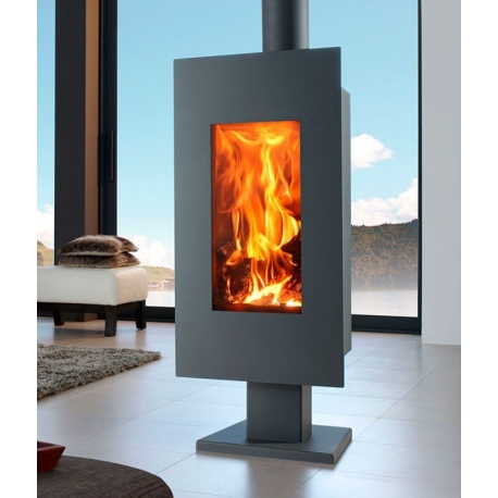 Estufa de leña panadero osaka ecodesign